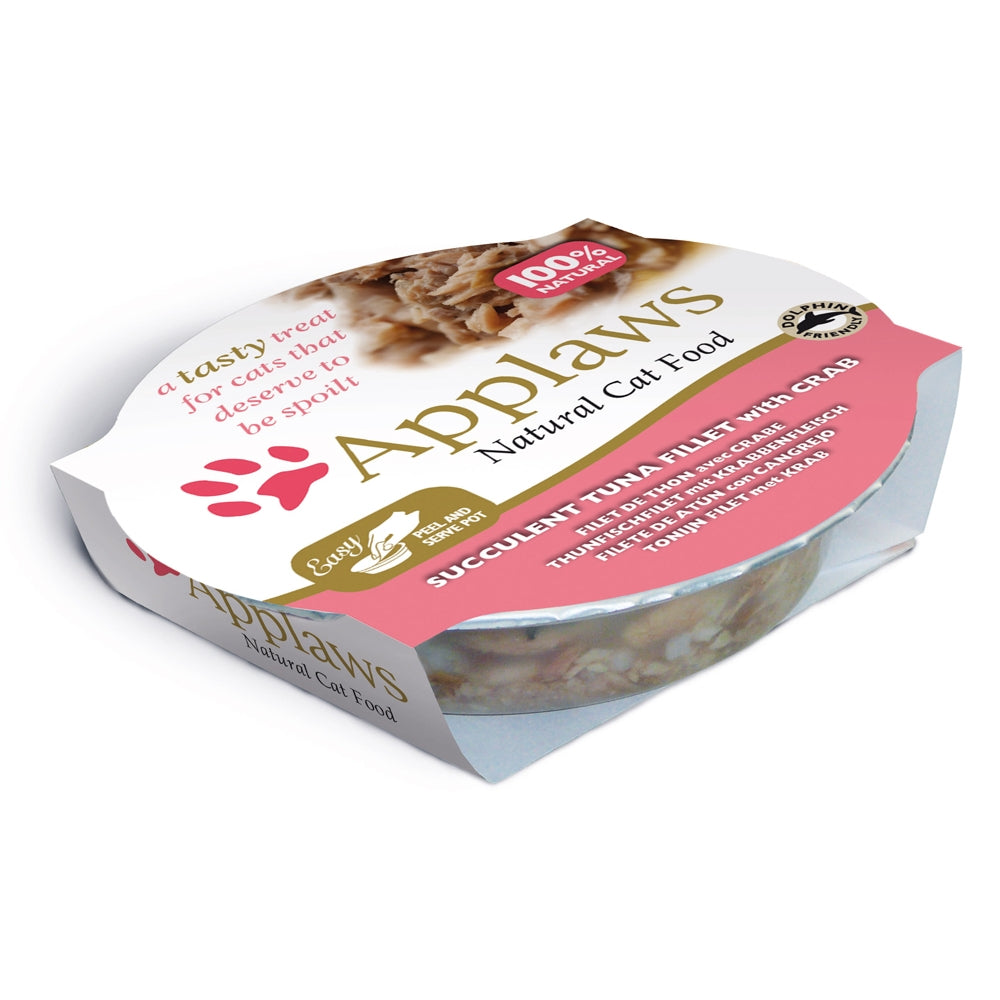 Applaws Katzenfutter Thunfischfilets & Krabbe