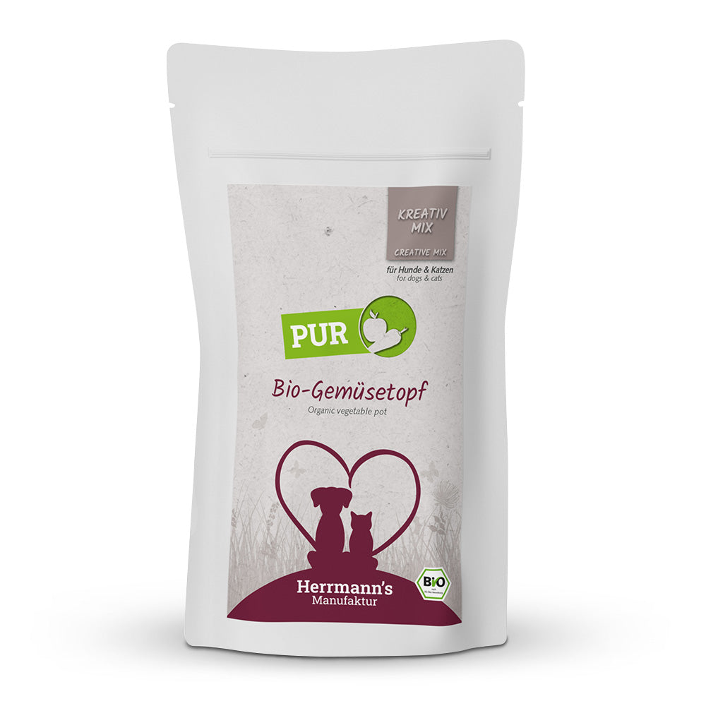Herrmann's Dog/Cat Adulte Kreativ-Mix Pur Bio-Potée de légumes