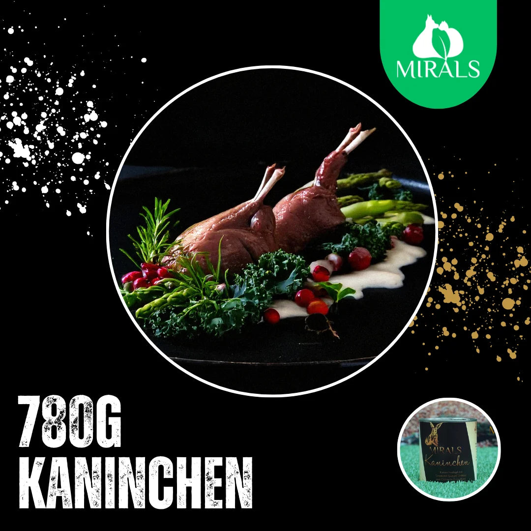 MIRALS Kaninchentopf mit Grünkohl-Spargel-Gemüse und Chicorée-Preiselbeer-Salat