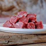 Barfgold Viande de muscle d'agneau entrelardée en dés