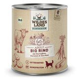 Wildes Land Bio Rind mit Kartoffeln & Zucchini