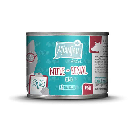 MjAMjAM VetCat Diät Niere Renal Rind