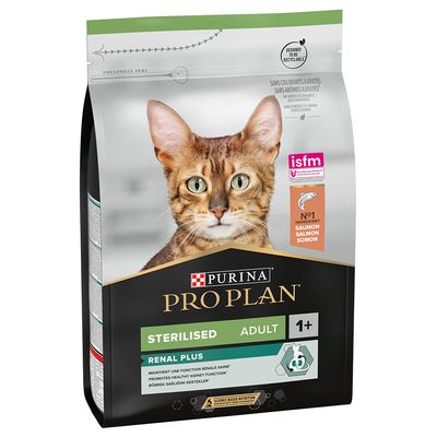 Purina Pro Plan Cat Adult Optirenal Sterilised Salmon 10kg