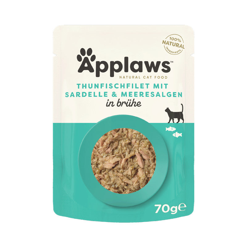 Applaws : Pâtée Chat Adulte Filets de thon & Anchois entiers