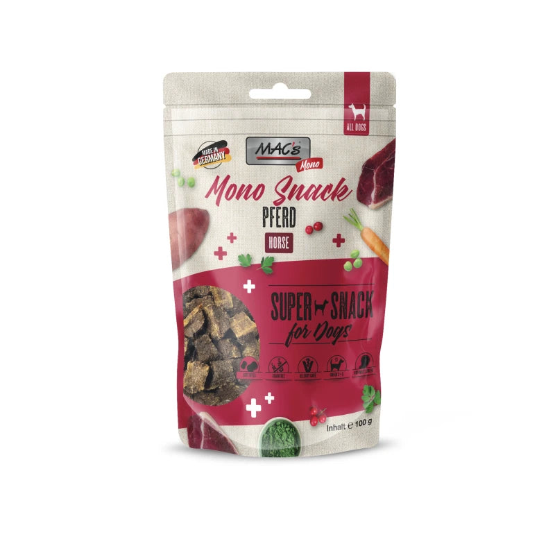 Mac's : Dog Mono Snack Cheval
