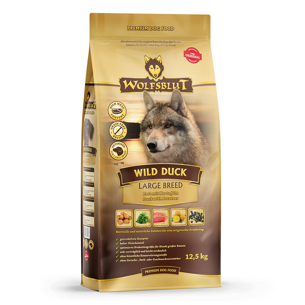 Wolfsblut Adult Large Breed Wild Duck