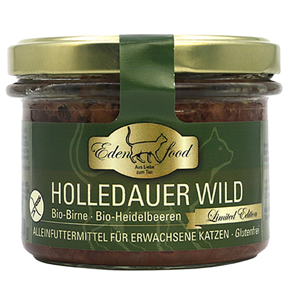 Edenfood Chat Limited Edition Gibier de Holledau, Poire & Myrtilles