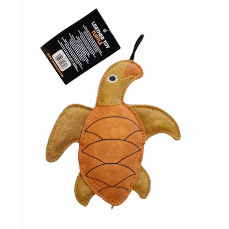 Kiwi Walker Leather Toy Turtle