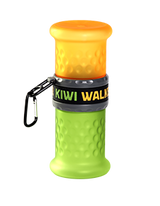 Kiwi Walker Travel Bottel 2in1 Orange/Green