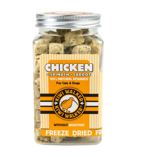 Kiwi Walker Freeze-dried Chicken + Spinach + Carrot